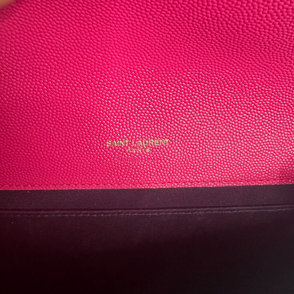 YSL Pink Clutch Bag - Picture 4 of 9